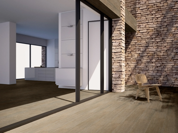 MENSA - Technical porcelain flooring with wood effect by land porcelanico - view 2